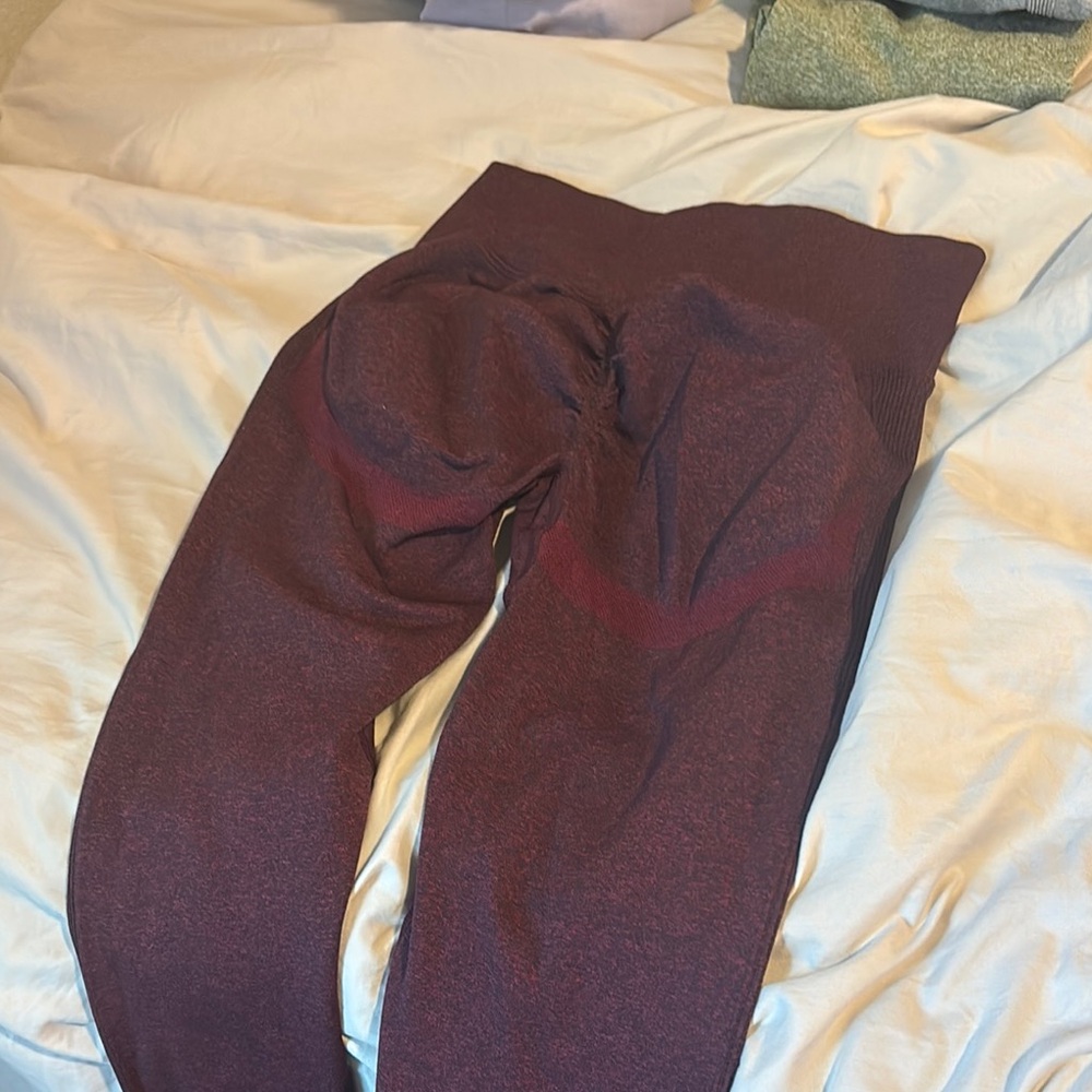 Maroon Leggings